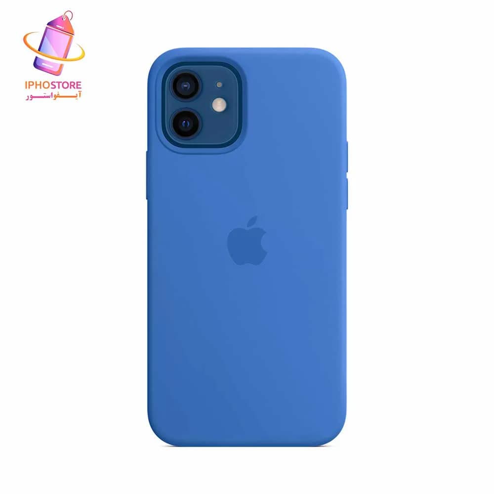 کاور سیلیکونی آیفون 12/12 پرو اورجینال | iPhone 12/12 Pro Silicone Case — تصویر ۴