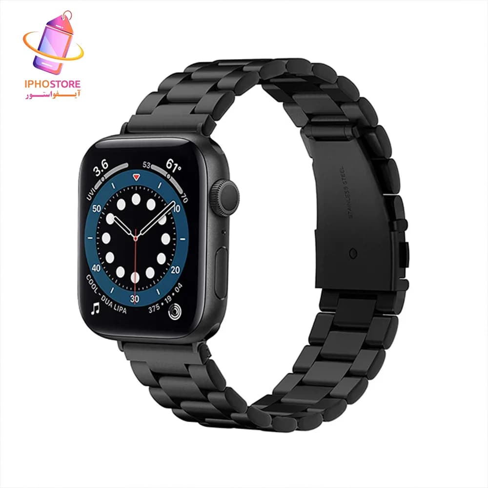 بند اپل واچ فلزی مدل رولکس | Rolex Apple Watch strap — تصویر ۶