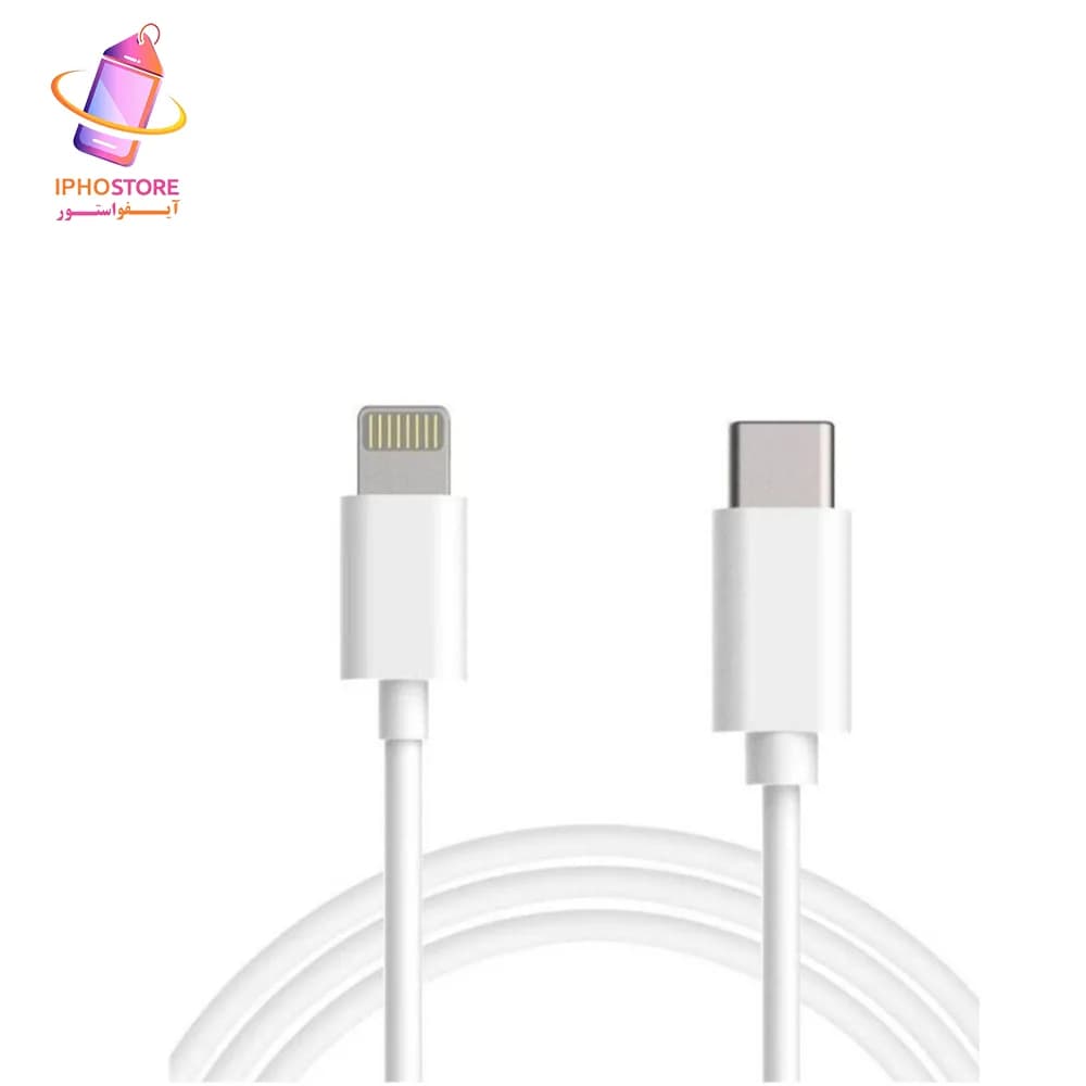 کابل شارژ آیفون اصلی | تبدیل USB-C به لایتنینگ اپل طول 1 متر — تصویر ۳
