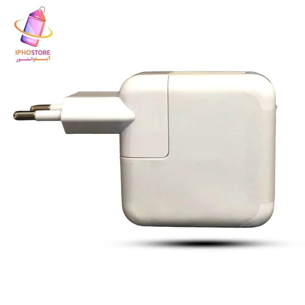 آداپتور شارژ آیفون 35 وات اپل | دو پورت USB-C | اصل