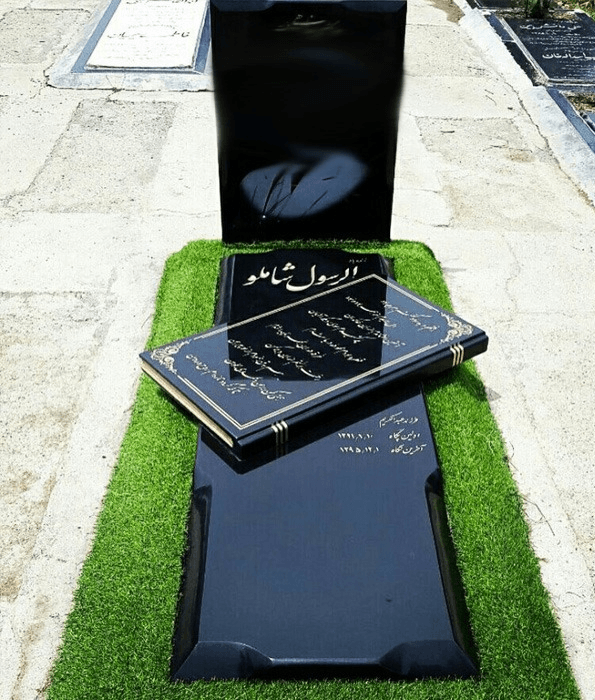 سنگ بلک سوپر گرید A باغچه ای کد 01270 — تصویر ۲