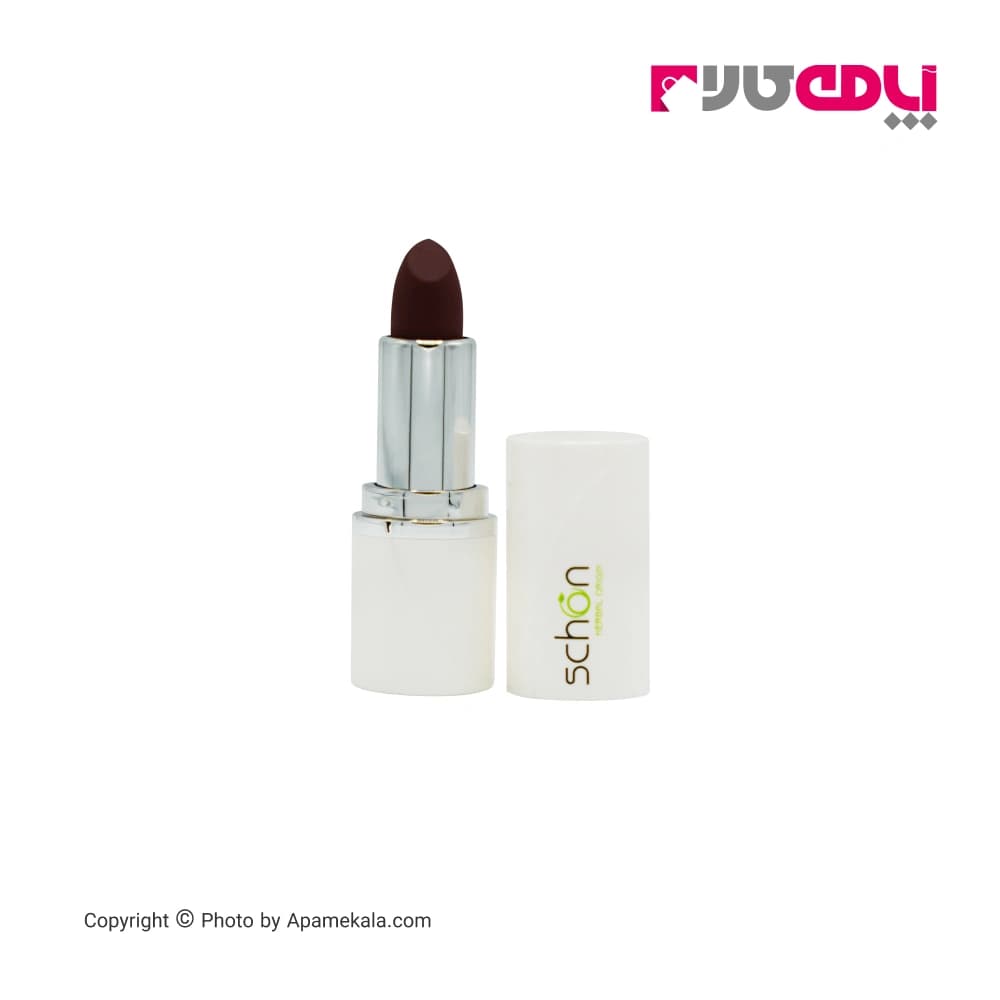 رژ لب جامد نیمه مات شون SCHON سری Velvet Semi Matt شماره M53