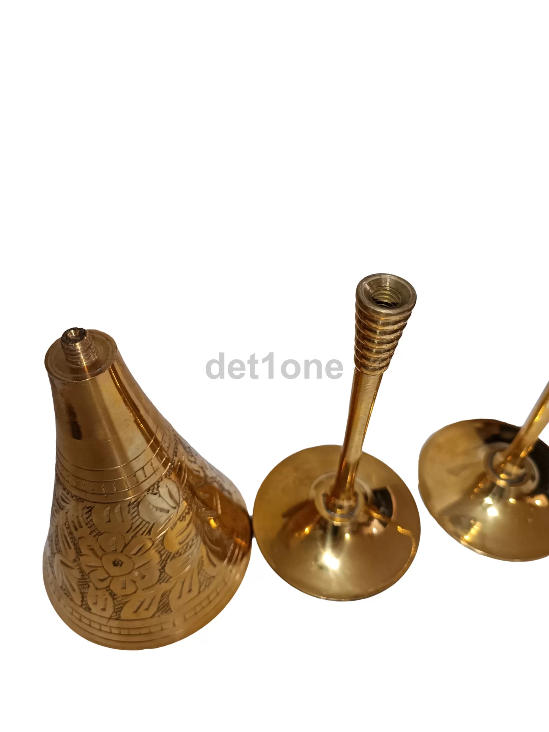 گیلاس خوری برنزی هندی جفتی طرح 1 — تصویر ۳