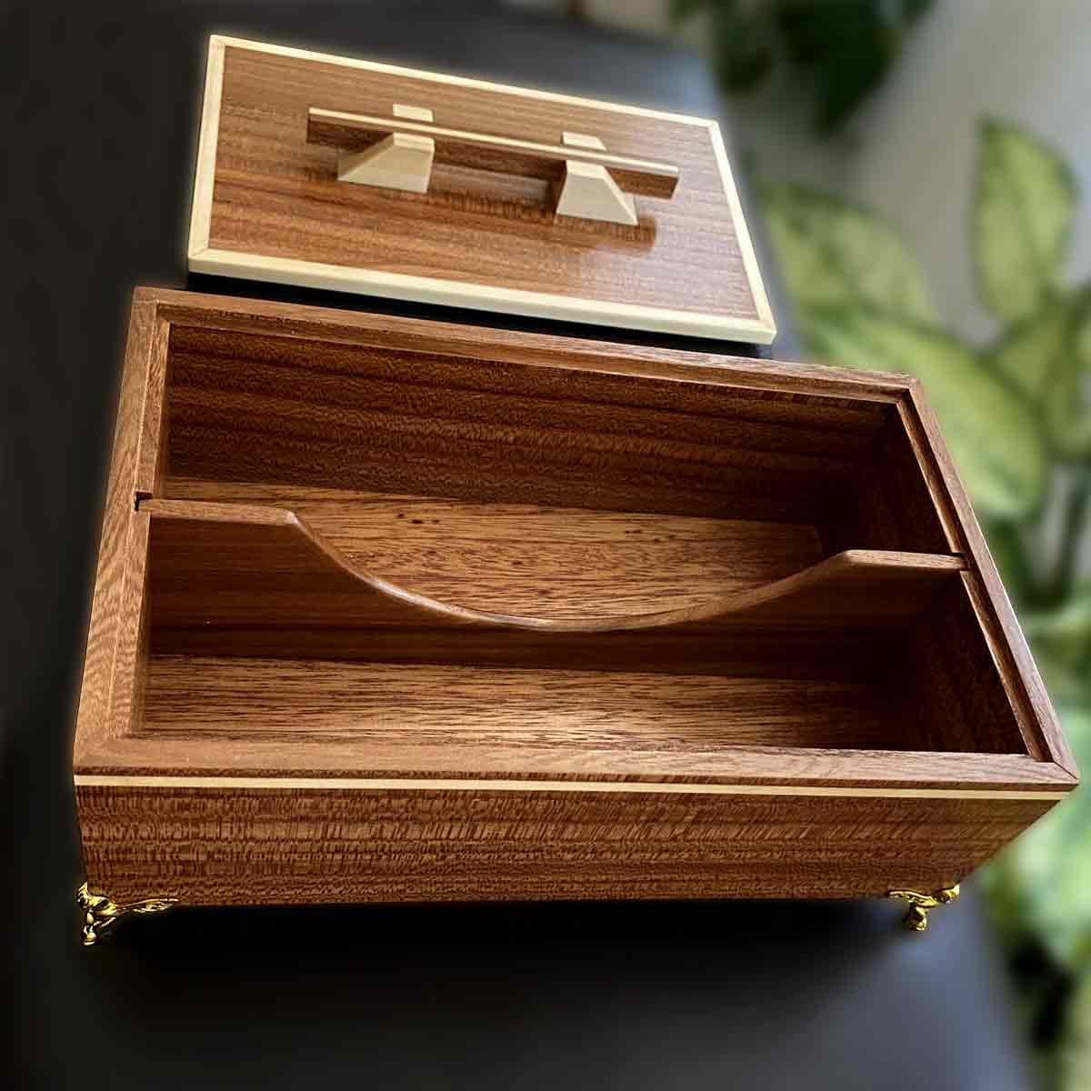 جا قاشق و کارد و چنگالی چوبیTenobox — تصویر ۲