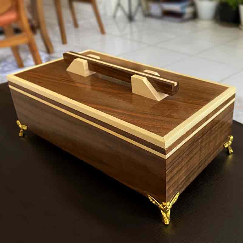 جا قاشق و کارد و چنگالی چوبیTenobox — تصویر ۴
