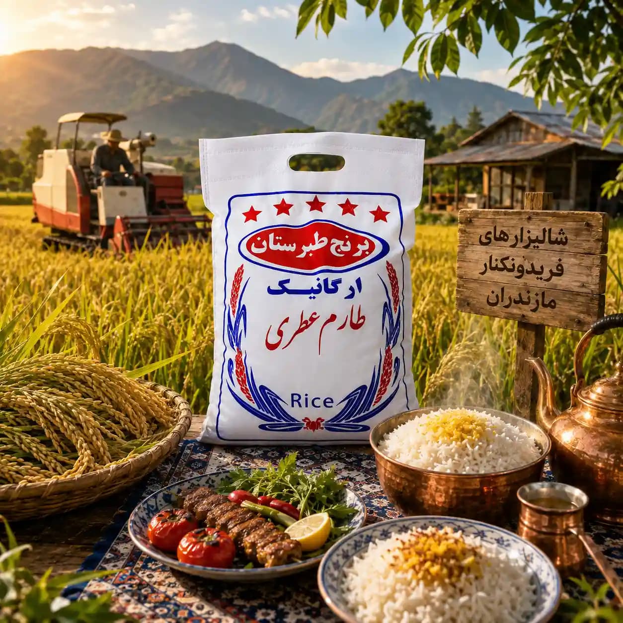 طارم محلی ارگانیک 5 کیلویی — تصویر ۲