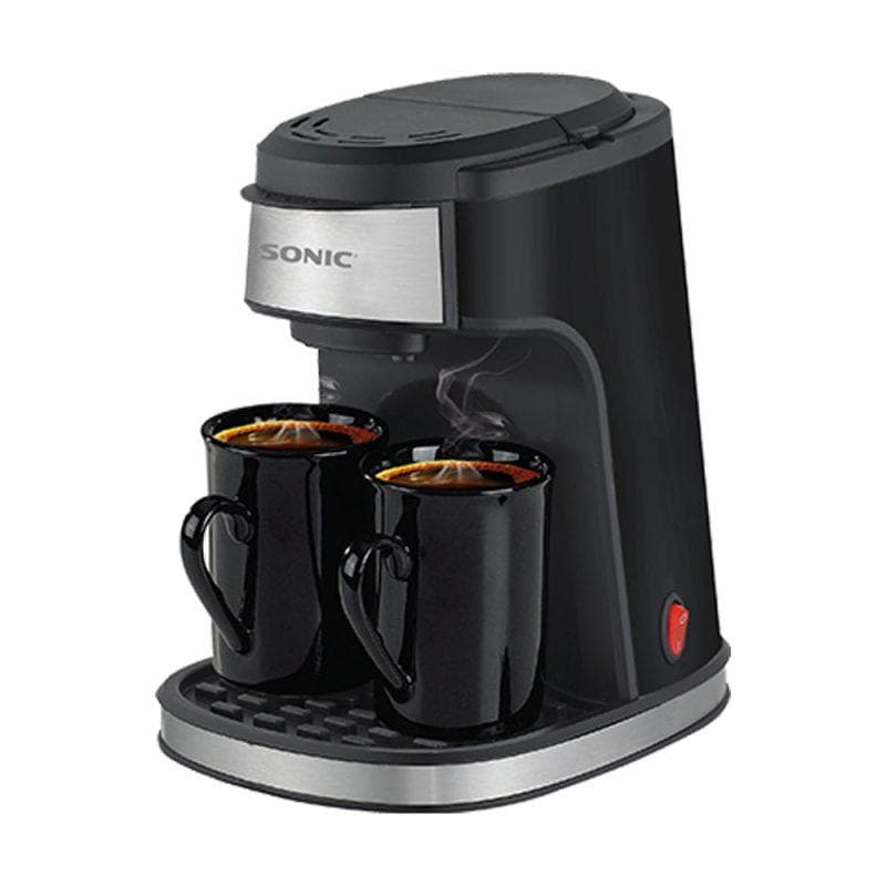 قهوه ساز دو فنجان گوسونیک مدل GCM-858