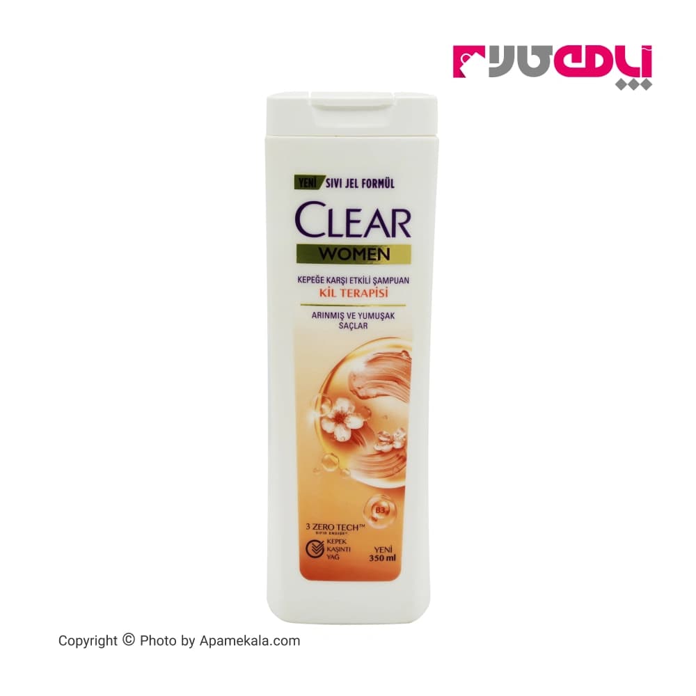 شامپو کلیر زنانه CLEAR WOMEN مدل KIL TERAPISI حجم 350 میل — تصویر ۲