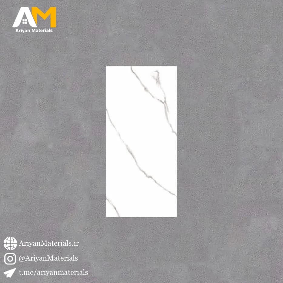 سرامیک دیواری طرح کلکته رعد سه فیس 120×60
