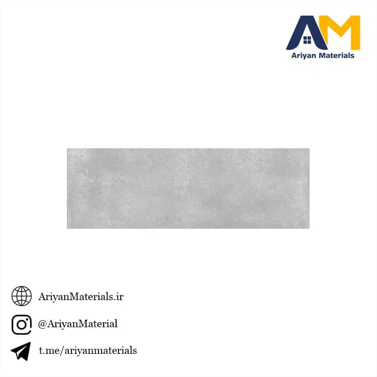 سرامیک دیواری طرح سمنت طوسی 90×30