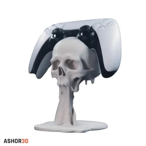 استند دسته بازی ps5 طرح جمجمه
