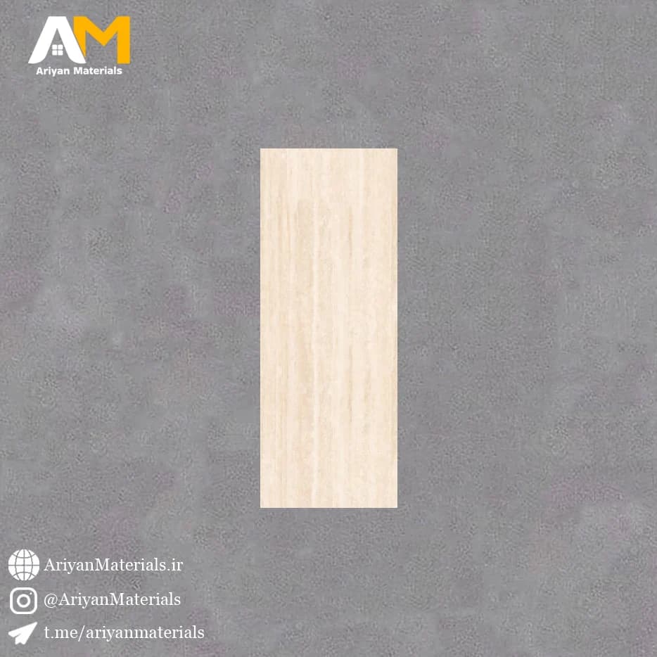 سرامیک دیواری طرح رونیکا کرم 100×40