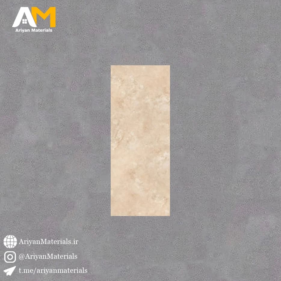 سرامیک دیواری طرح لیبریا قهوه‌یی 100×40 — تصویر ۲