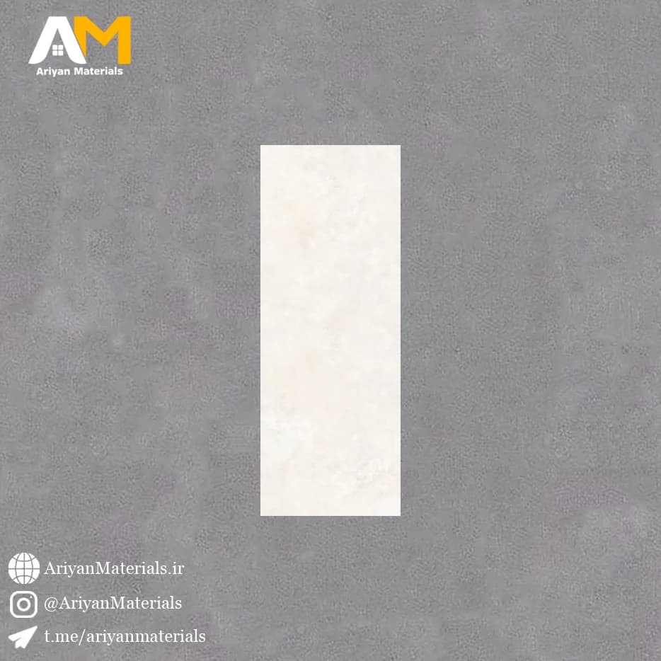 سرامیک دیواری طرح لیونل کرم 120×60 — تصویر ۲