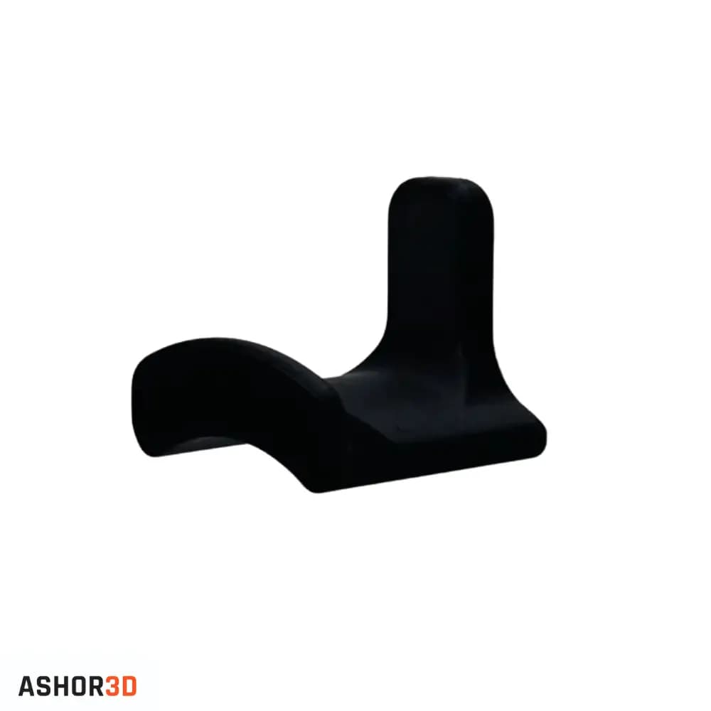 نگهدارنده دیواری هدفون مدل ساده | Ashor3D — تصویر ۲
