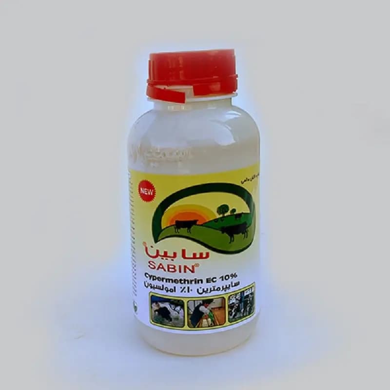 سم سایپرمترین دام و طیور 100 سی سی — تصویر ۲