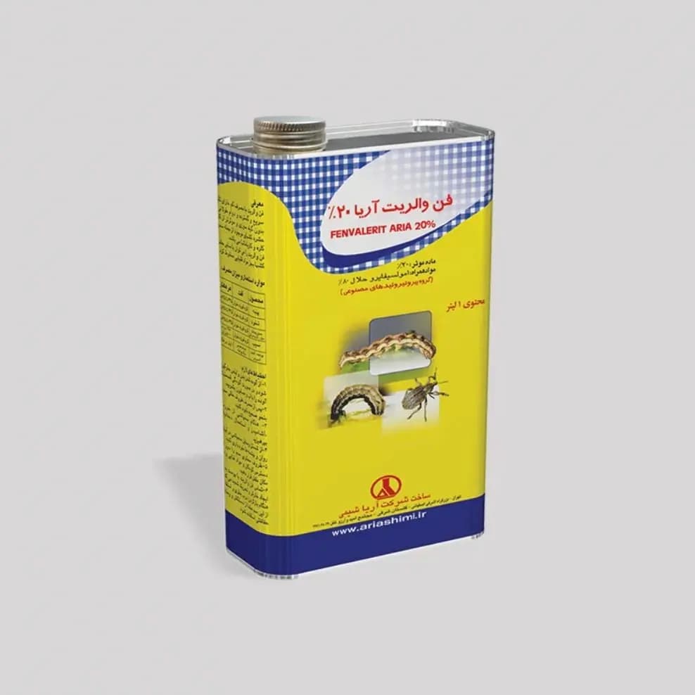 فن والریت آریا شیمی حشره کش و کنه کش غیر سیستمیک با اثر تماسی و گوارشی 1 لیتری — تصویر ۲