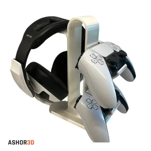 استند هدفون و دو دسته بازی PS4، PS5 و Xbox — تصویر ۴