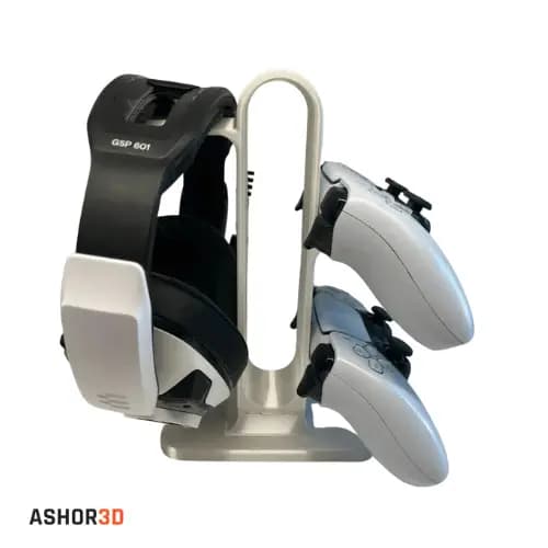 استند هدفون و دو دسته بازی PS4، PS5 و Xbox — تصویر ۲