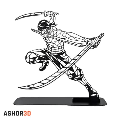 استند دکوری Roronoa Zoro — تصویر ۲