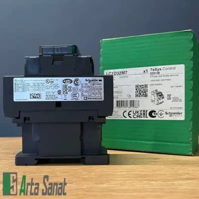 کنتاکتور D32 آمپر اشنایدر مدل LC1D32M7 — تصویر ۸