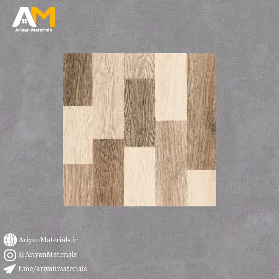 سرامیک کف طرح باکو قهوه ای