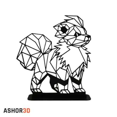 استند دکوری Growlithe — تصویر ۲