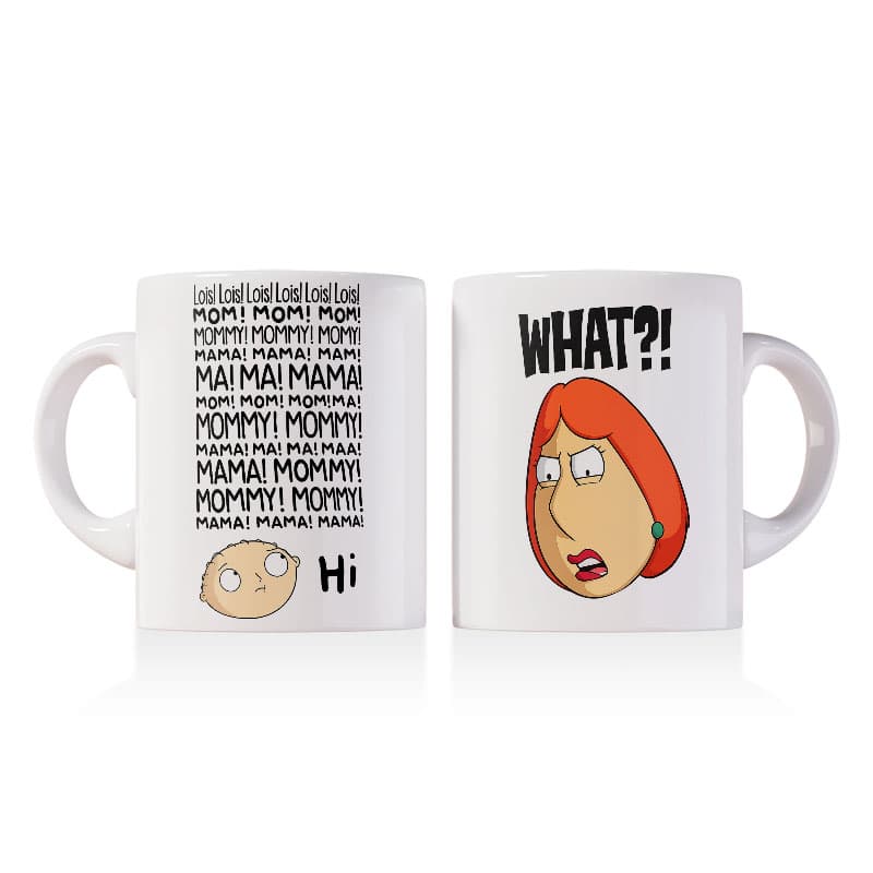 ماگ استویی گریفین طرح Mommy! Mommy! | ماگ فانتزی و کارتونی Family Guy