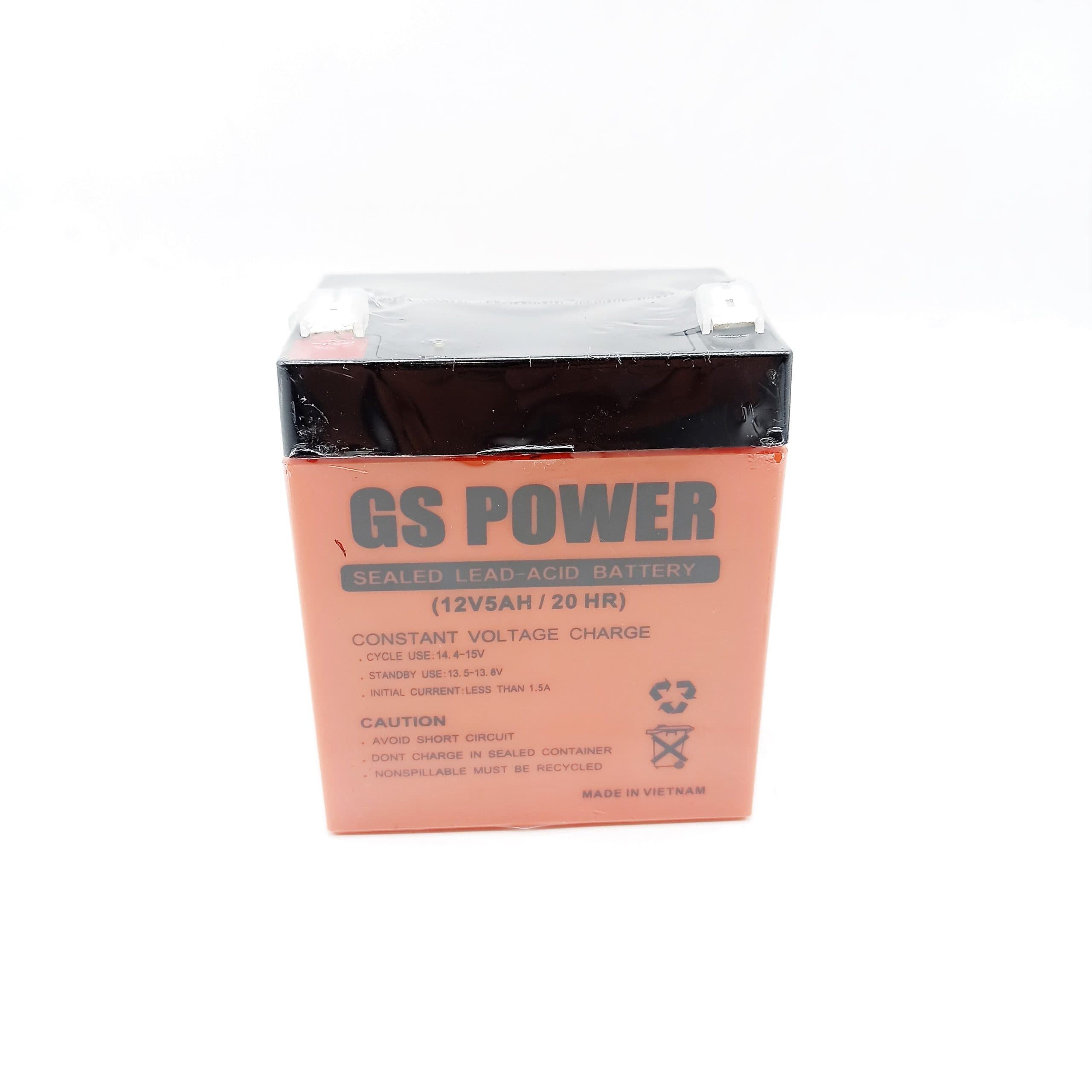 باتری موتور شارژی ۱۲ ولت ۵ آمپر GS POWER — تصویر ۲