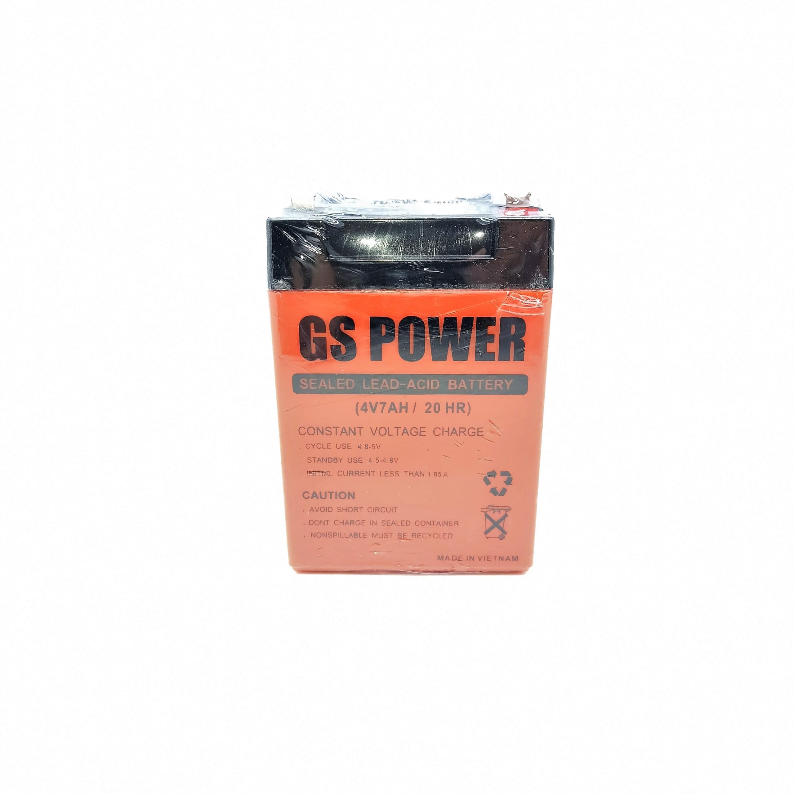 باتری سیلد لید اسید ۴ ولت ۷ آمپر GS POWER — تصویر ۲