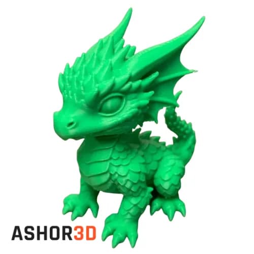 دکوری طرح بچه اژدها | دکور رومیزی فانتزی Baby Dragon — تصویر ۴