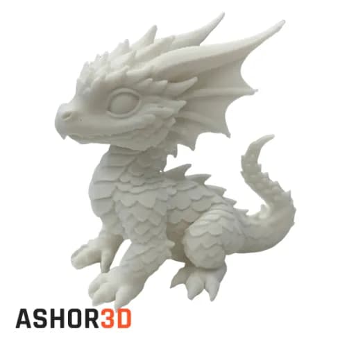 دکوری طرح بچه اژدها | دکور رومیزی فانتزی Baby Dragon — تصویر ۳