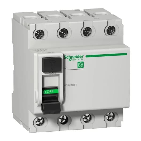 کلید محافظ جان چهار پل 40 آمپر اشنایدر M9R11440 — تصویر ۲