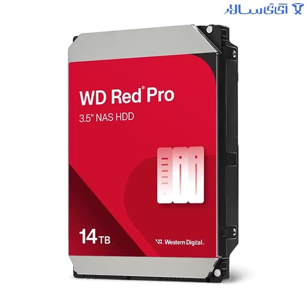 هارد اینترنال وسترن دیجیتال قرمز 14 ترابایت مدل Red PLUS WD140EFFX — تصویر ۲
