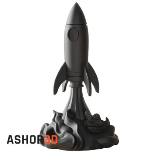 دکوری طرح موشک Rocket