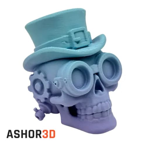 دکوری طرح Steampunk Skull — تصویر ۴