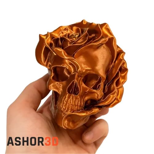 استند دکوری The Skeleton Head Rose — تصویر ۶