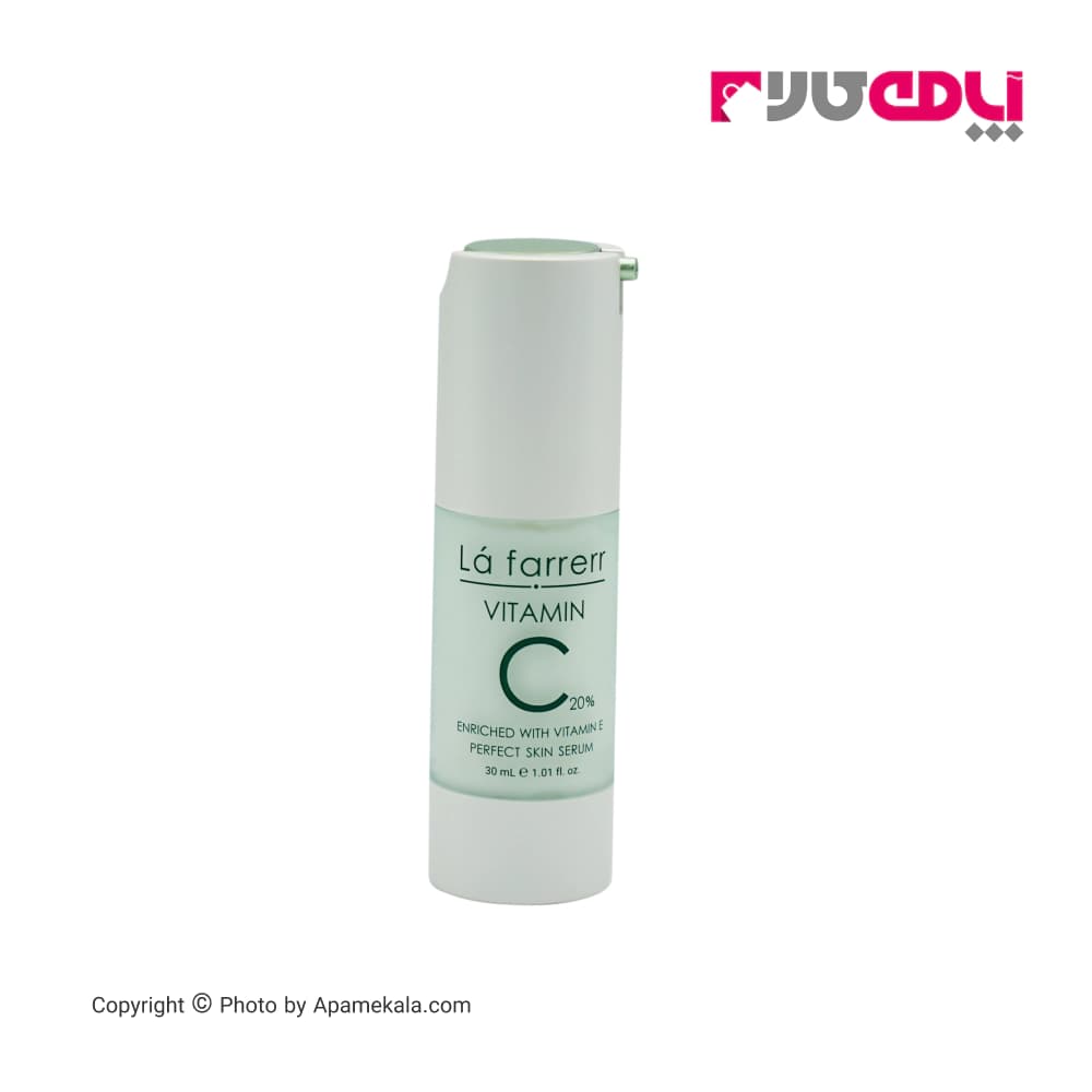 سرم ضد چروک لافارر مدل Ferulic Acid؛ مناسب انواع پوست و روشن کننده — تصویر ۳