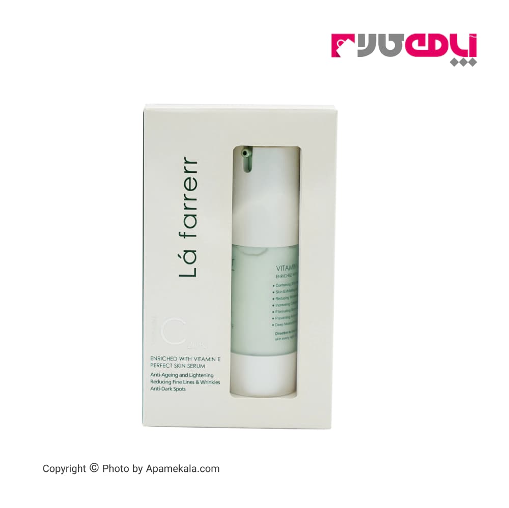 سرم ضد چروک لافارر مدل Ferulic Acid؛ مناسب انواع پوست و روشن کننده — تصویر ۴