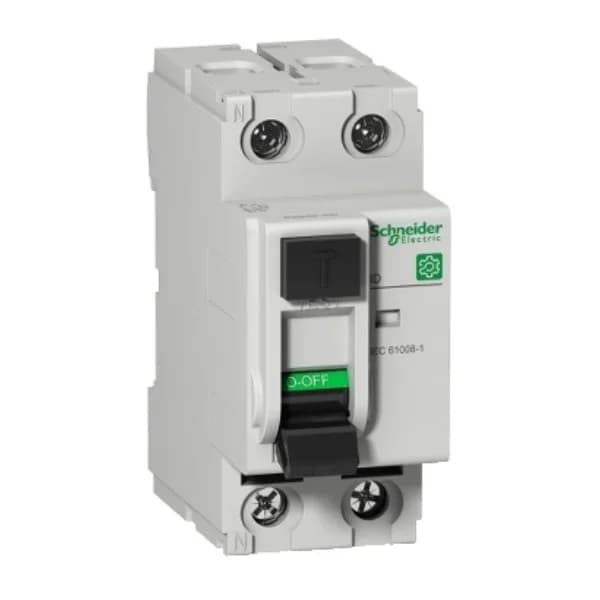 کلید محافظ جان دو پل 25 آمپر اشنایدر M9R11225