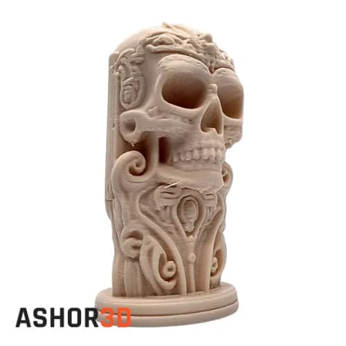 دکوری طرح Skull Totem