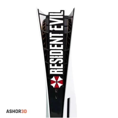 دکور کنسول PS5 طرح Resident Evil