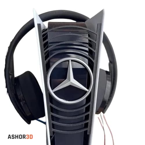 کاور تزئینی جلوی PS5 طرح Mercedes