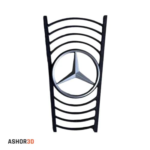کاور تزئینی جلوی PS5 طرح Mercedes — تصویر ۲