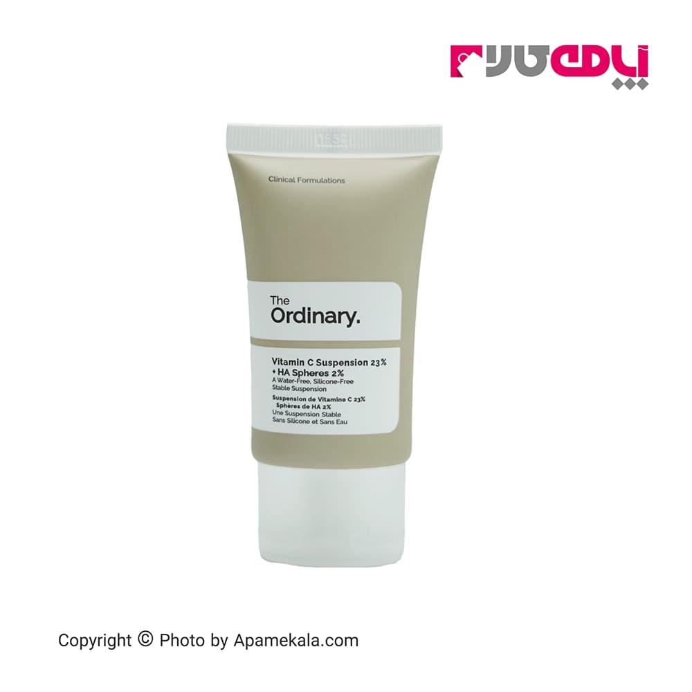 کرم روشن کننده پوست اوردینری سوسپانسیون ویتامین سی 23% حجم 30 میل – the ordinary vitamin c suspension 23 + ha spheres2