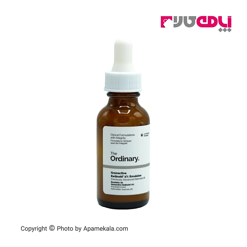 سرم ضد چروک گرن اکتیو رتینوئید 2% امولسیون اوردینری حجم 30میل- the ordinary granactive retinoid 2 emulsion — تصویر ۳