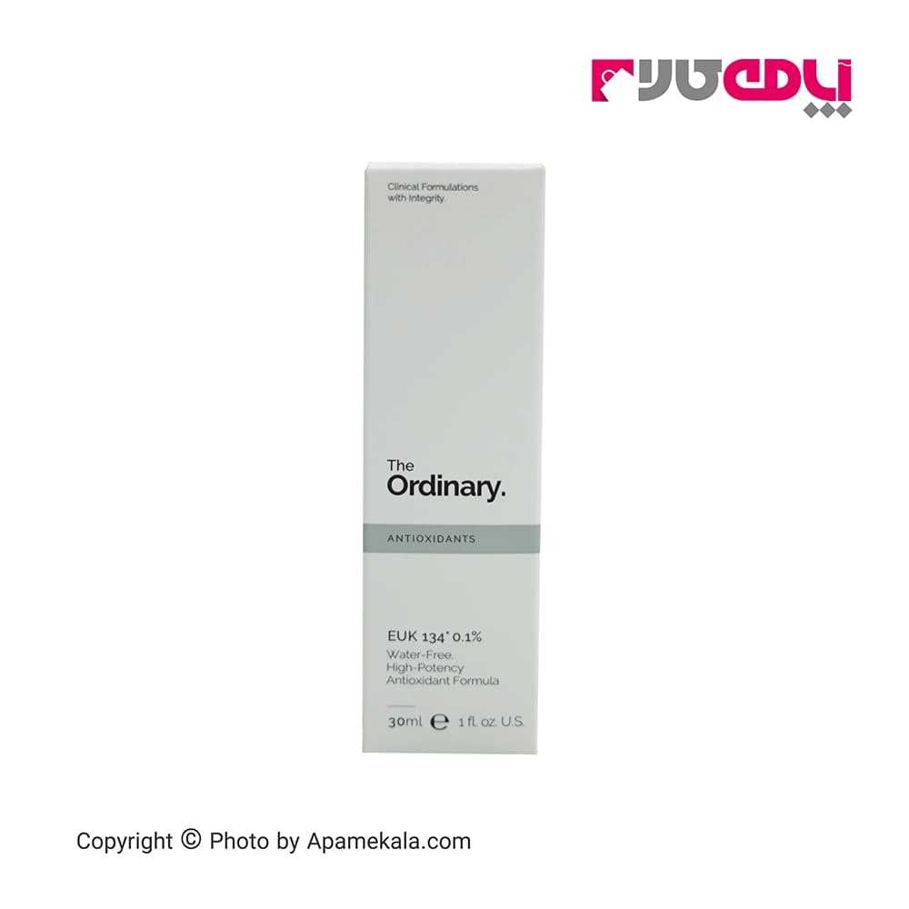 سرم آنتی اکسیدان ضد چروک EUK 134 0.1% اوردینری محافظت پوست – حجم 30 میل – the ordinary euk134 water free high potency antioxidant formula — تصویر ۴