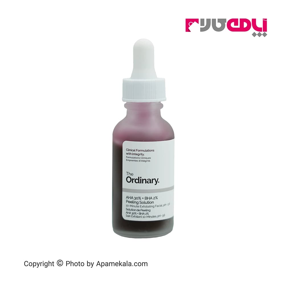 سرم اوردینری پیلینگ لایه بردار قوی حجم 30 میل – the ordinary aha30 +bha2 peeling solution