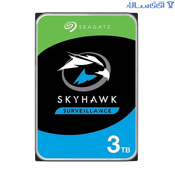 هارد اینترنال سیگیت 3 ترابایت اسکای هاوک Skyhawk — تصویر ۲