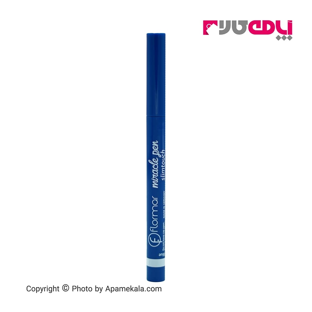 خط چشم ماژیکی ضدآب فلورمار مدل میراکل پن شماره 006 آبی(sapphire blue)